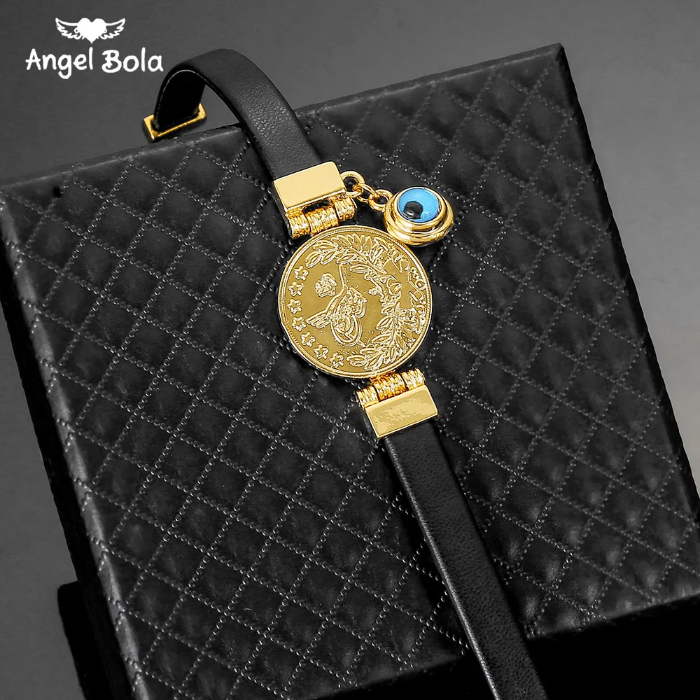 Арабский Бог браслет Мусульманский Исламский объектив &quotоко дьявола&quot с углом