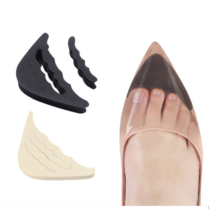 

1/3/7 pair Women High Heel Toe Plug Insert Shoe Front Filler Cushion Pain Relief Protector Accessories Forefoot Pad Half Insoles