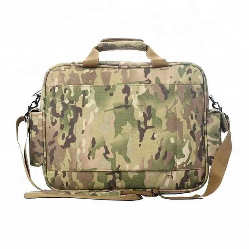 

Yakeda Tactical Brief Case Outdoor 15.6" Laptop Bag Multifunction Handbags Briefcase for Outdoor Hunting Trainning Accessories
