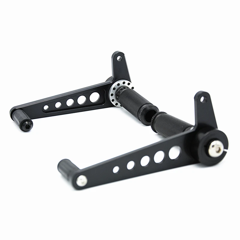 Универсальная подставка для ног Cafe Racer CNC комплект задних подножек мотоциклов