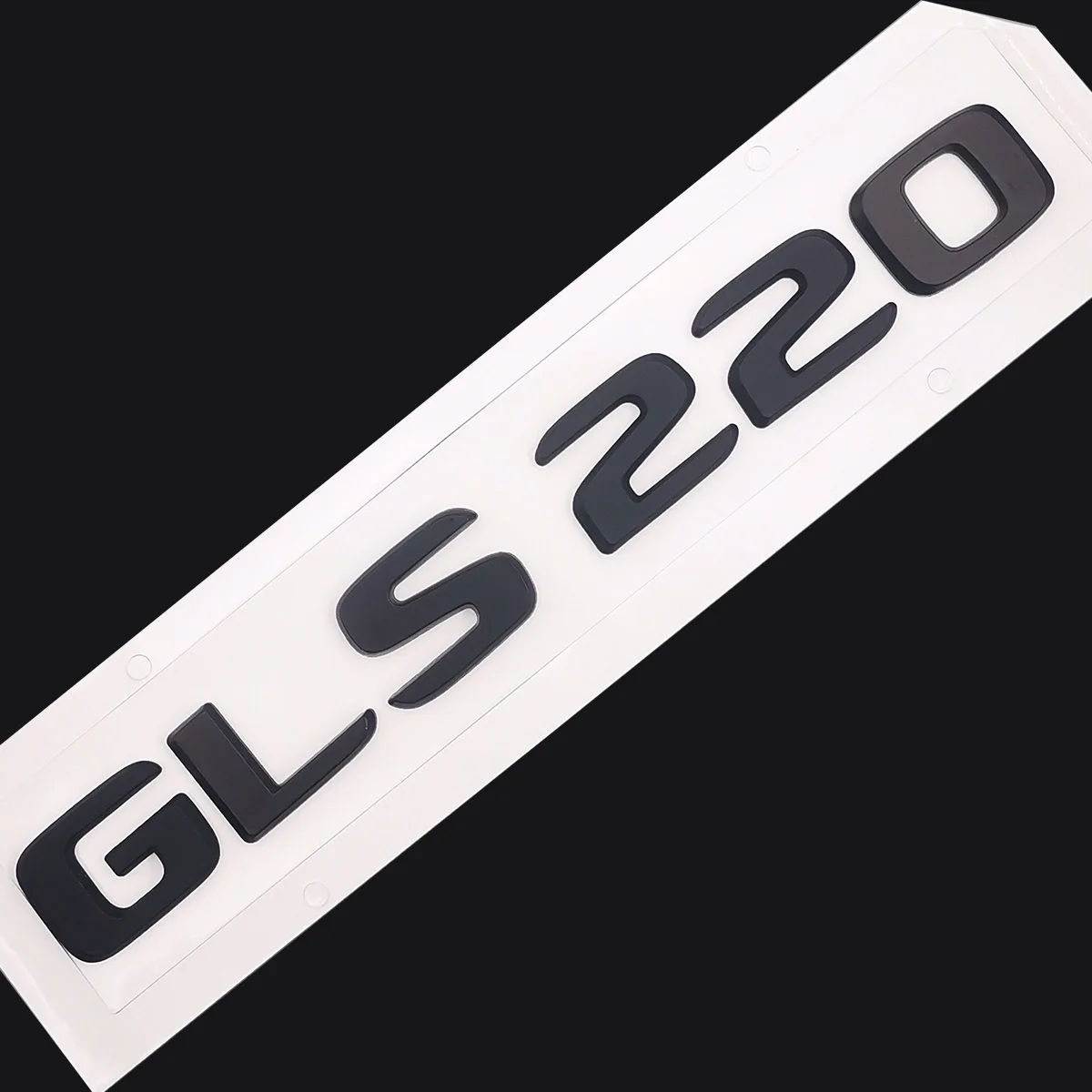 Оригинальный размер 1:1 Автомобильная эмблема заднего хвоста цифры буквы