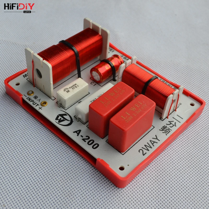 HIFIDIY LIVE A-200 2 Way динамик твитер + басовый блок HiFi домашний s аудио кроссовер с