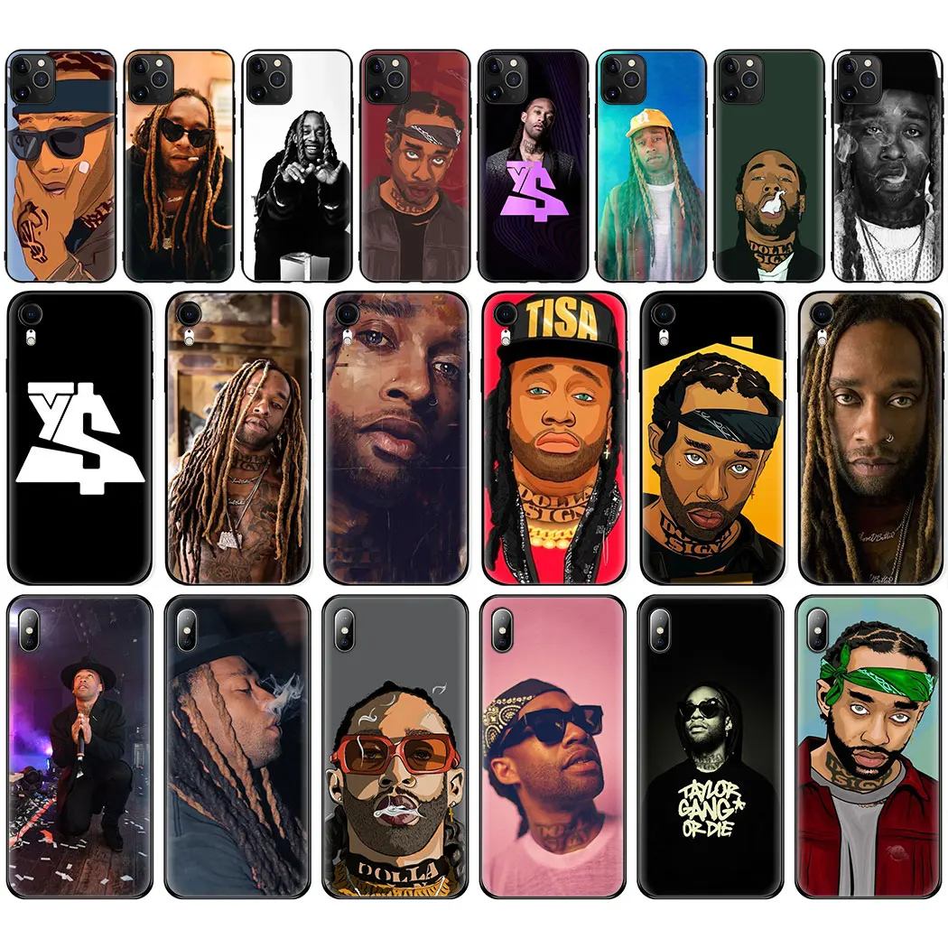Мягкий силиконовый чехол Ty Dolla $ ign для iPhone 11 Pro Max 6 7 8 Plus 5 5S 6S X XR XS
