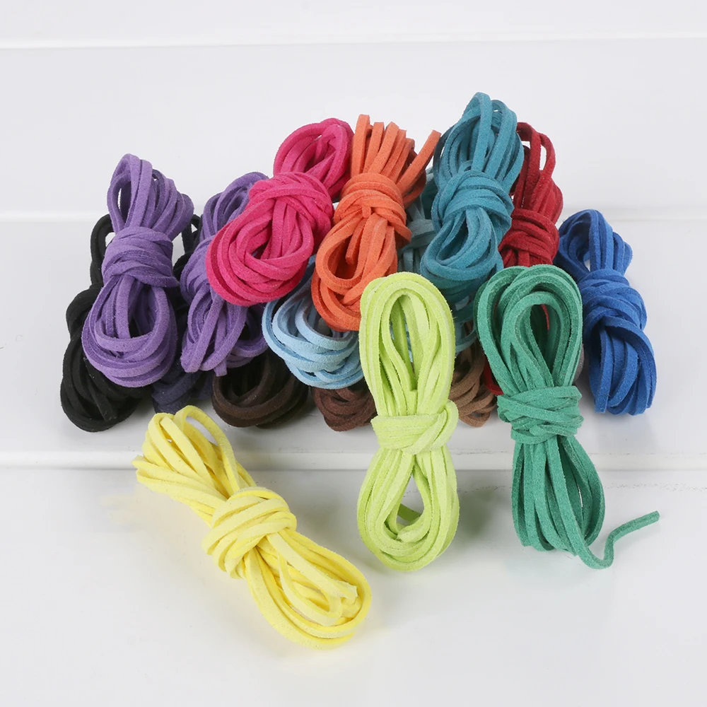 5 шт. бархатный шнурок из искусственной замши 1 м|Нитки для пряжи| |