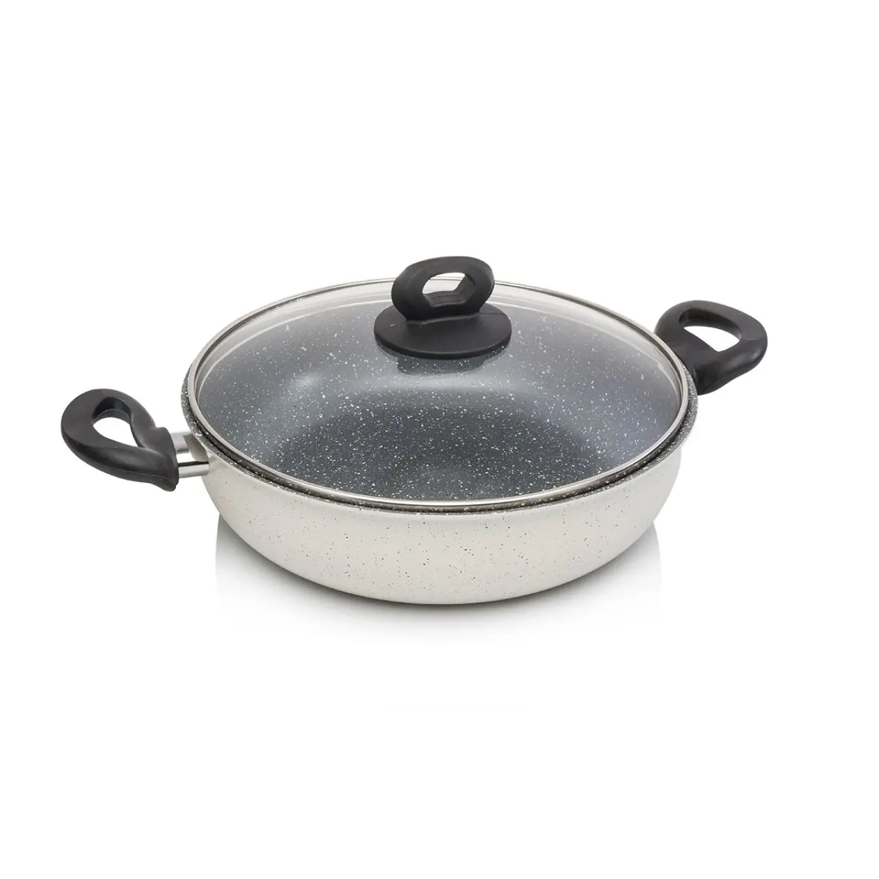 

Горшки из гранита для раковины кремового цвета, 26 см