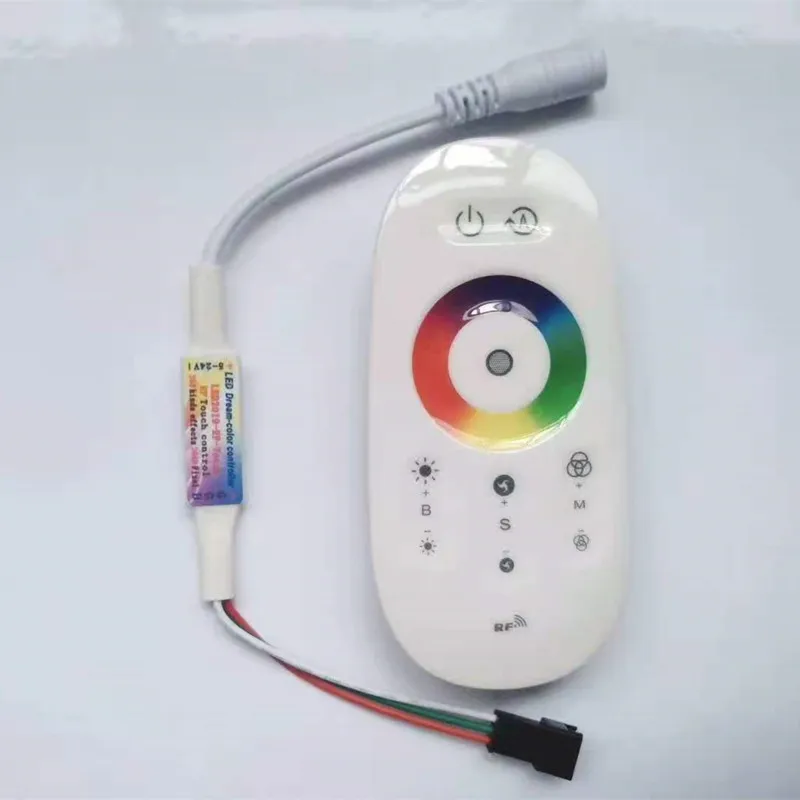 2 4G контроллер светодиодных лент RF RGB WS2811 сенсорный пульт дистанционного