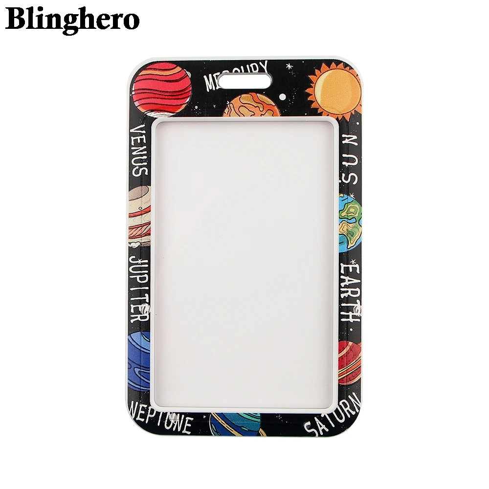 CB335 пространство планеты творческих шнурки значки ID карты ремешки для мобильных