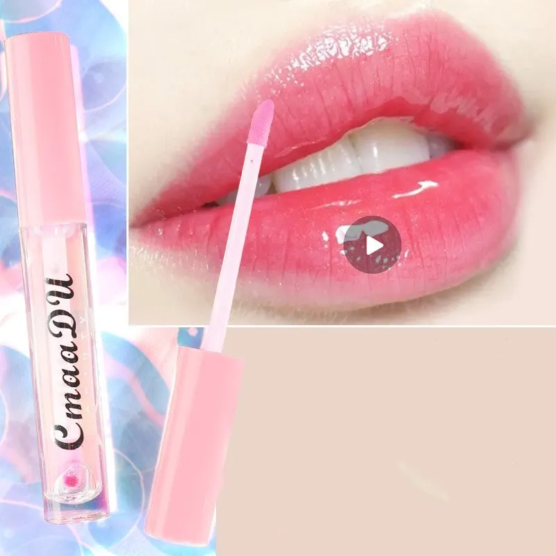 

1Pc Color Changing Lip Balm Liquid Lipstick Natural Moisturizing Lip Gloss Transparent Plumper Lips Care Makeup Cosmetic