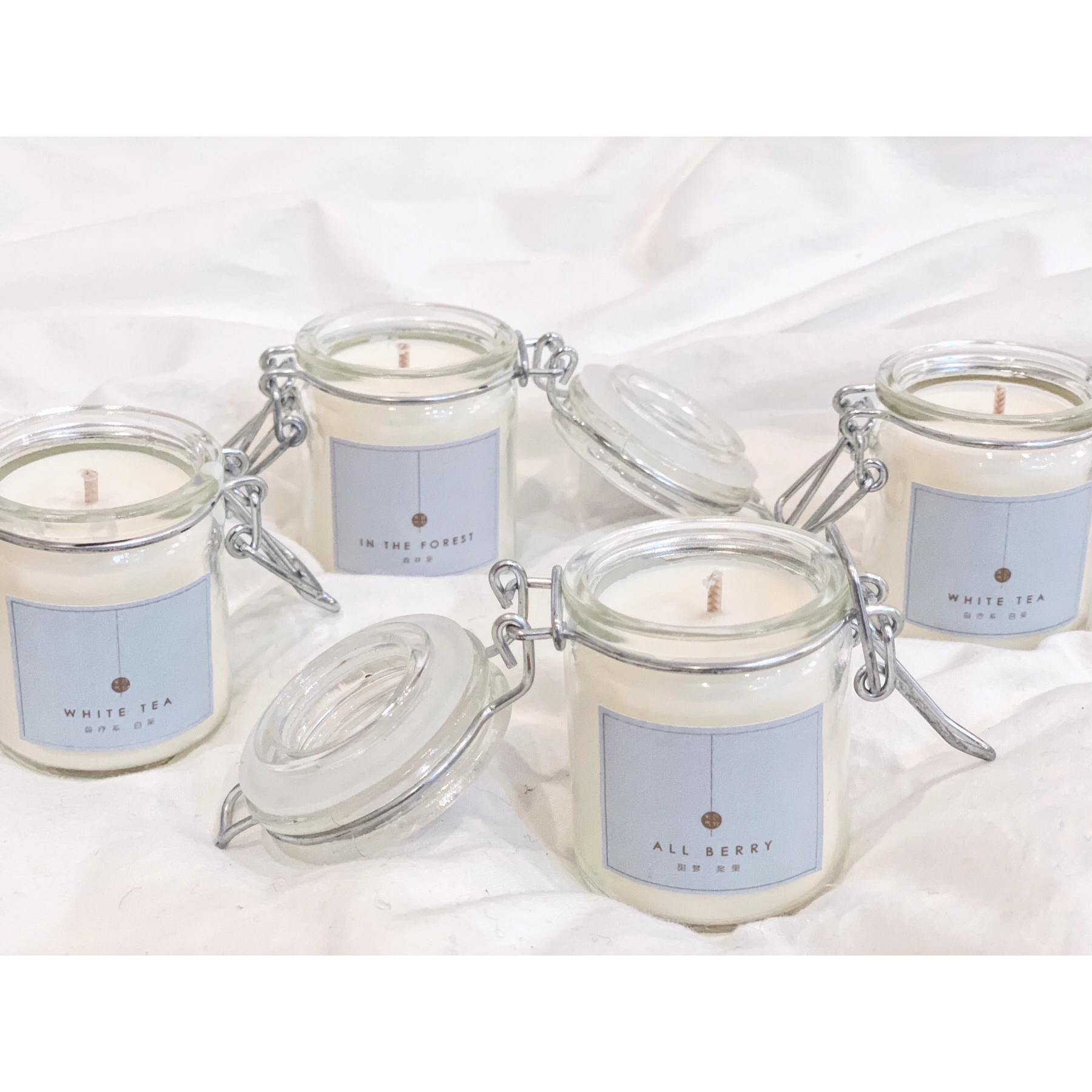 

Бездымная стеклянная свеча в баночке с ароматом сои креативная Скандинавская свеча романтическая ручная работа Candele Profumate домашний декор ...