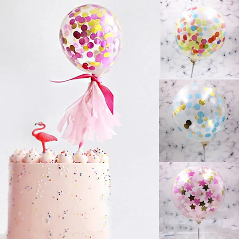 5 дюймов мини воздушных шаров тортов и подарков комплект экстракласса на день