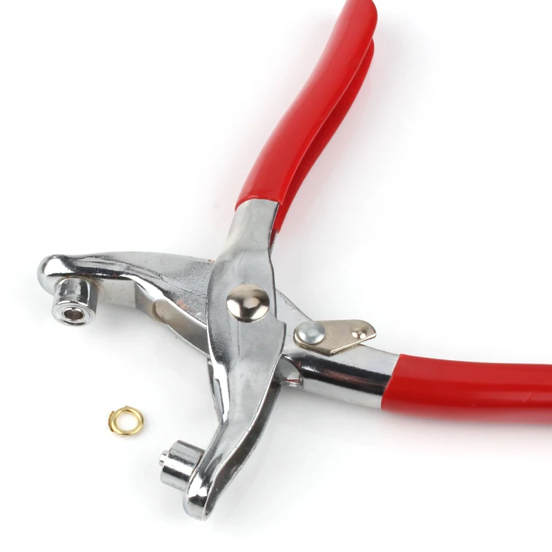 Дырокол люверсы для обуви плоскогубцы установки отверстий тканевая кнопка