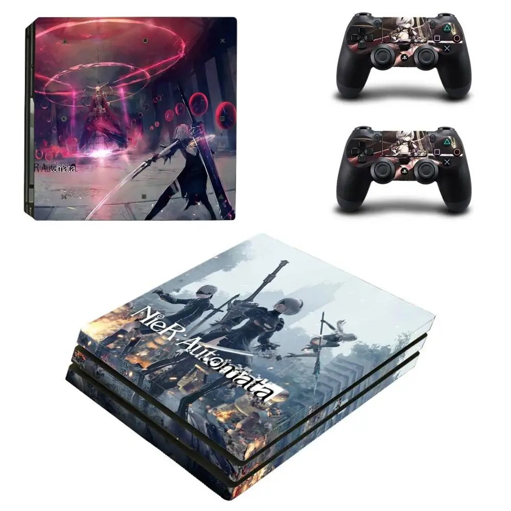 НИР автоматов PS4 Pro Стикеры s Play station 4 кожи наклейки для Игровые приставки консоли