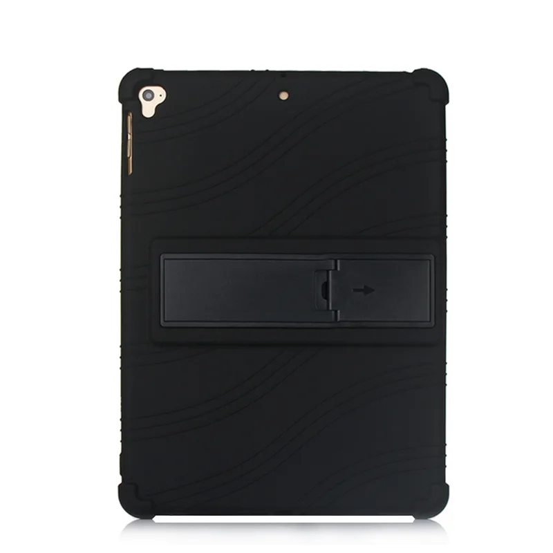 Для IPad 9,7 Чехол для IPad Air 2 Air 1 Чехол IPad 5 6 5th 6th поколения принципиально мягкий силиконовый+ PC подставка для Coque