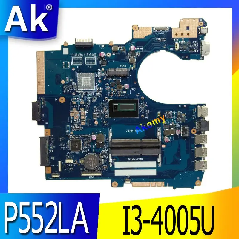 AK материнская плата для ASUS P552LA GM i3 4005 cpu P552 P552L P552LJ P2520LA P2520LJ Материнская