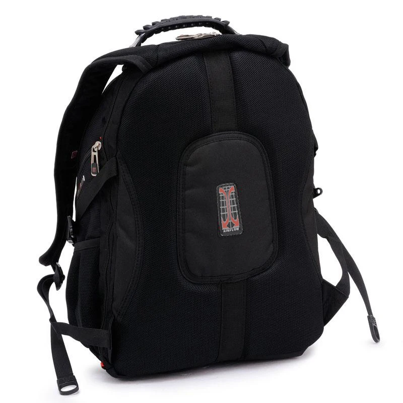 

17" USB Charge Swiss Multifunctional Rucksacks Laptop Backpack Men Waterproof Schoolbag Mochila Hiking Travel bag sac a dos