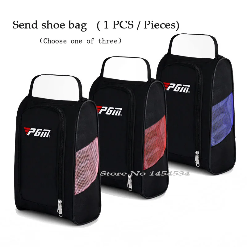 Send Bag! PGM Golf Retractable Standard Package Man Aviation Club Bag Four-Wheel Flat Push Bag Male Waterproof High Capacity