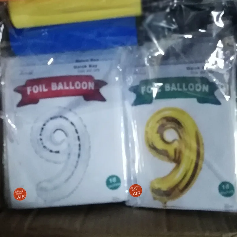 Отдельная упаковка для розничной продажи алфавита от A до Z/количество 0 9