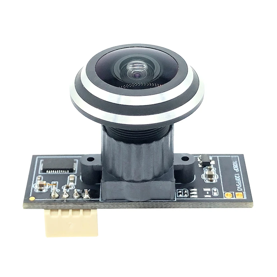 Камера видеонаблюдения широкоугольная камера рыбий глаз 2 Мп 170 ° USB модуль OV2710 1080P
