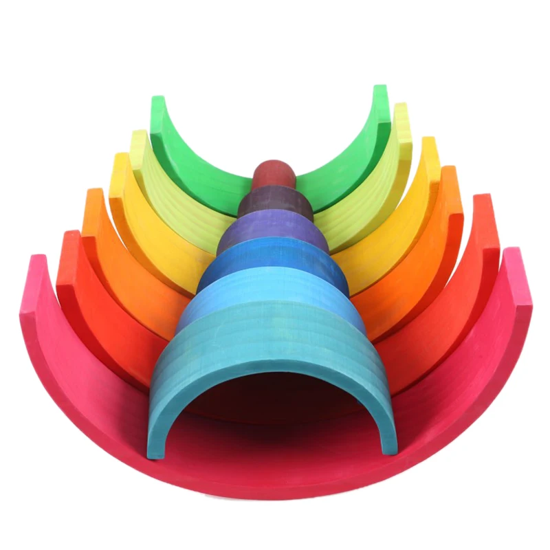 Арочный мост Радуга полукруг украшение здания ребенка раннего обучения