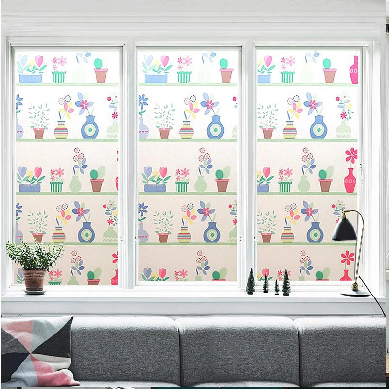 Матовые цветные оконные пленки декоративная пленка для конфиденциальности