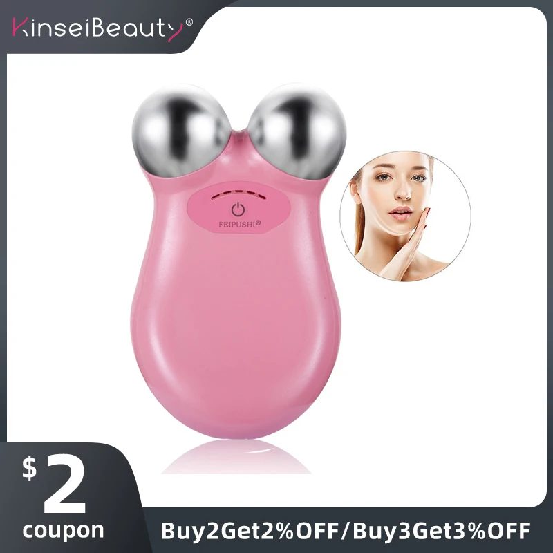 Машина для лифтинга лица микротоковый Массажер кожи Подтяжка устройство