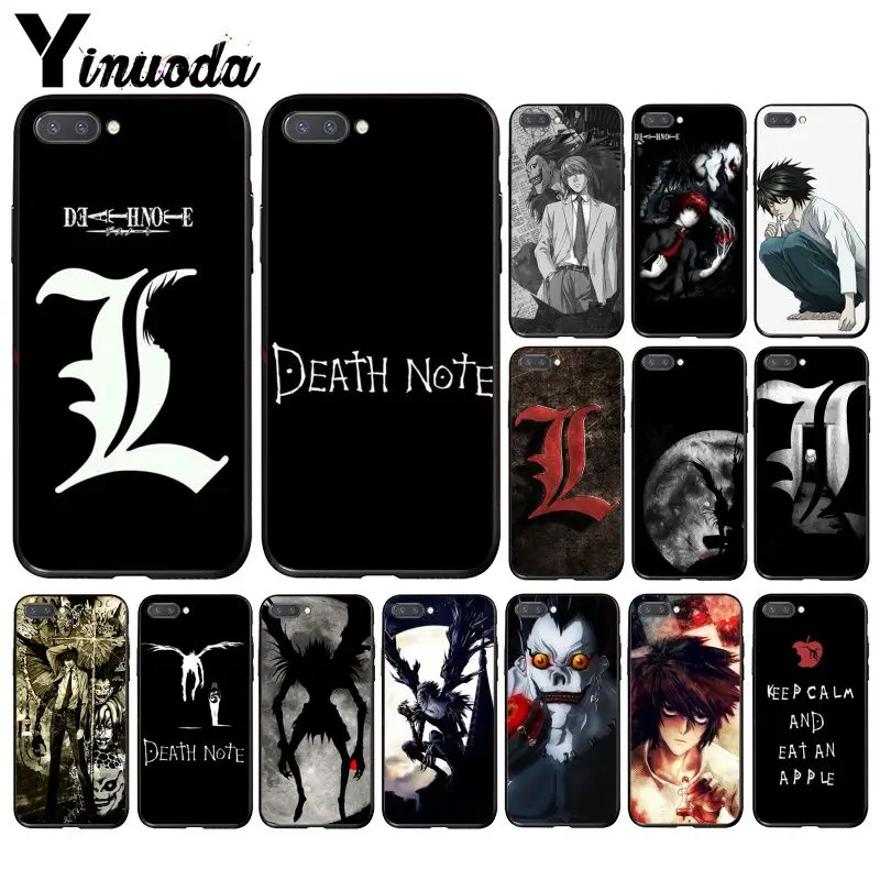 Yinuoda Аниме Манга Death Note Ryuk чехол для телефона Huawei Honor 8A 8X 9 10 20 Lite 7A 5A 7C 10i 9X pro Play