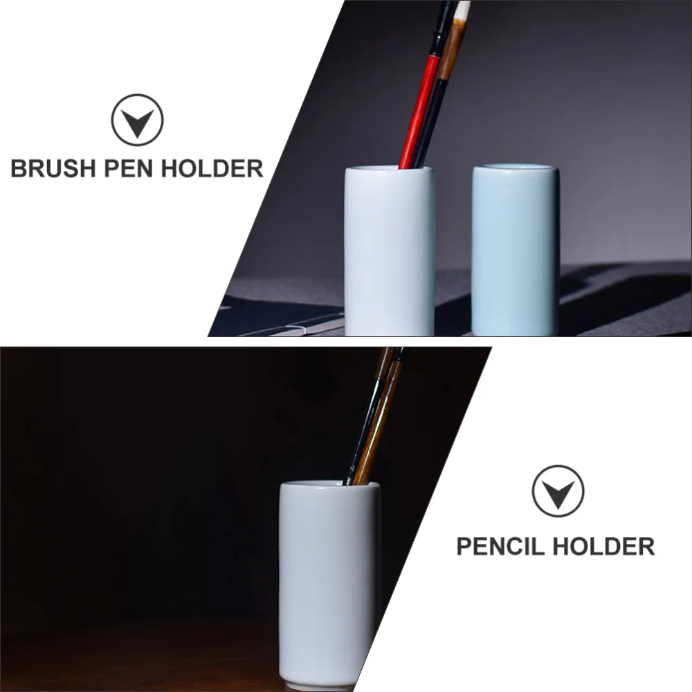 1 шт. держатель ручки круглая маленькая кисть для каллиграфии горшок