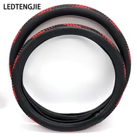 ledtengjie artificial leather and knitted car steering wheel cover stylish atmosphere %d0%ba%d1%80%d1%8b%d1%88%d0%ba%d0%b0 %d1%80%d1%83%d0%bb%d0%b5%d0%b2%d0%be%d0%b3%d0%be %d0%ba%d0%be%d0%bb%d0%b5%d1%81%d0%b0 %d0%b0%d0%b2%d1%82%d0%be%d0%bc%d0%be%d0%b1%d0%b8%d0%bb%d1%8f