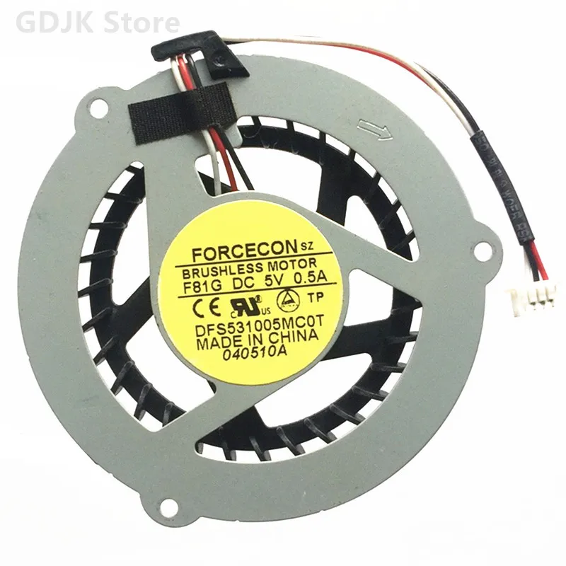 

NEW Original F81G-3 BA81-07776A COOLING FAN FOR SAMSUNG R71 R70 R560 P208 P210 Q208 Q210 Q318 Q320 CPU COOLING FAN