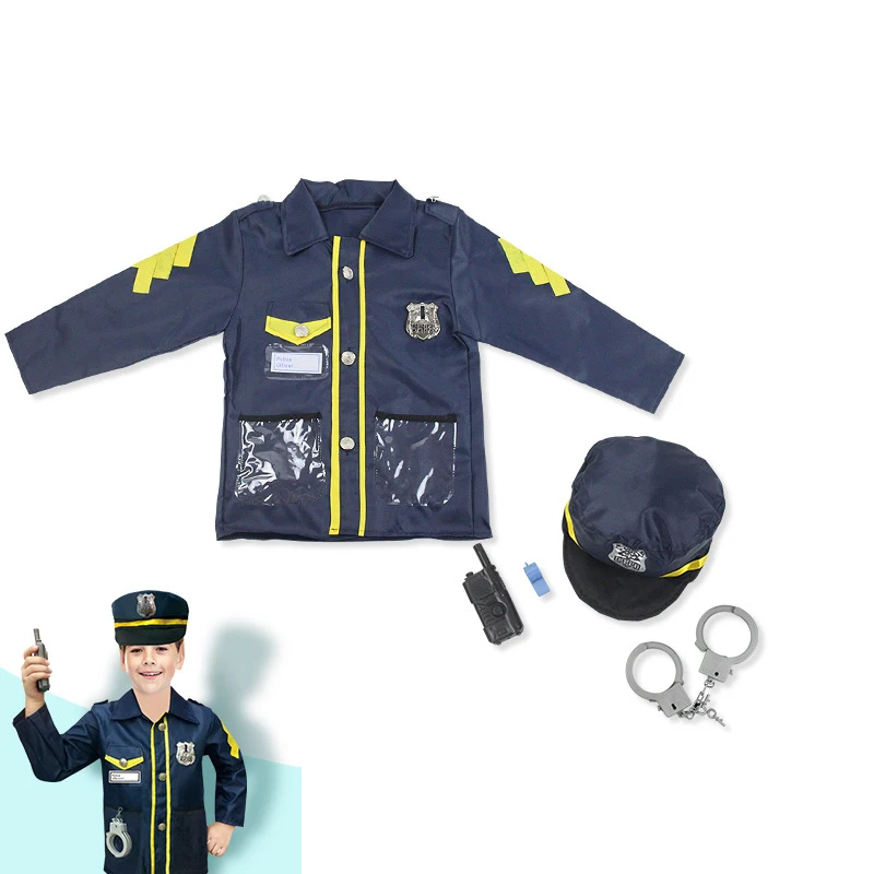 Унисекс Детская профессиональная униформа костюмы для косплея на Хэллоуин пилот