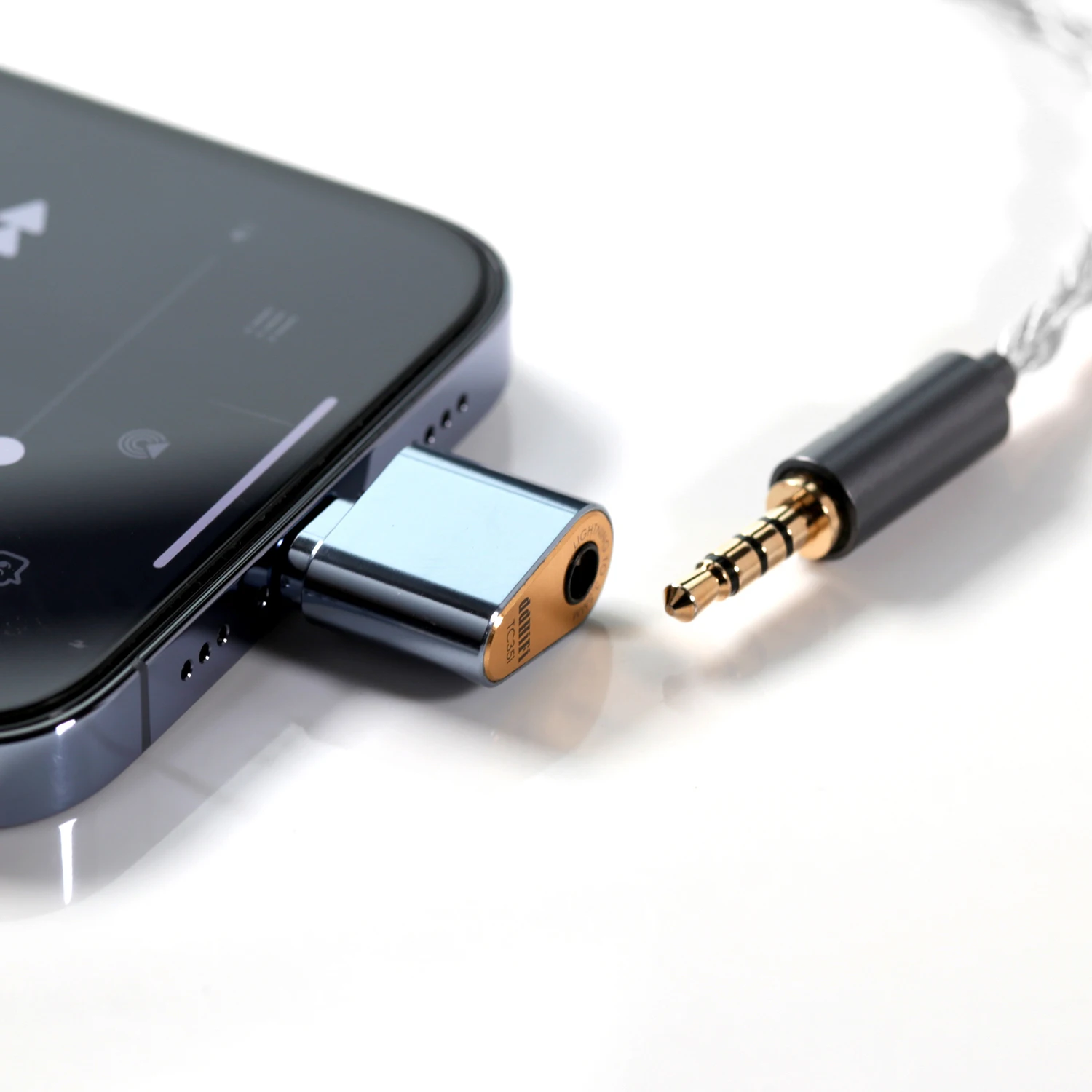Адаптер для наушников DD ddHiFi TC35i (2022) с Lightning на 3 5 мм устройств iPhone iOS поддерживает