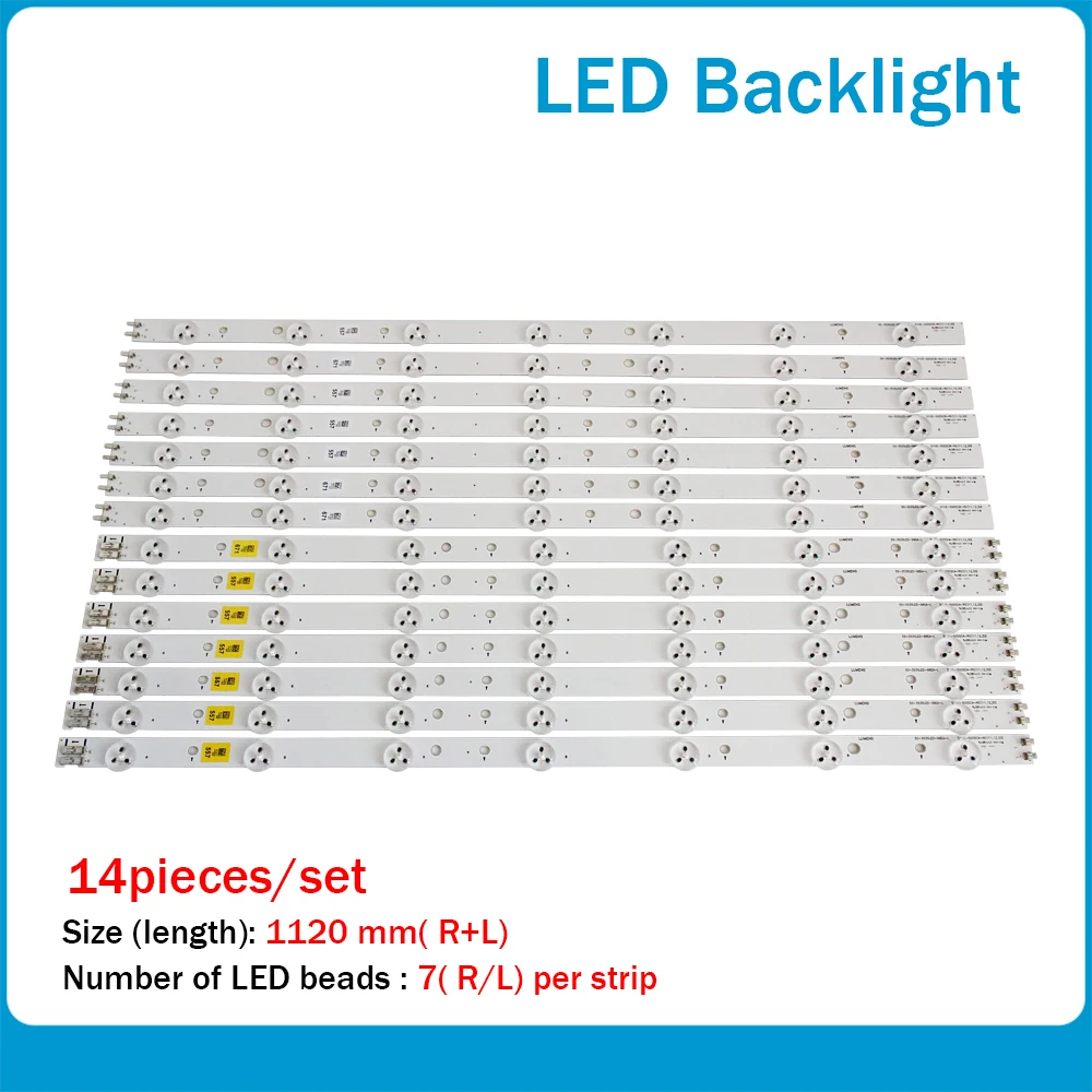 

Kit For SAMSUNG UN50EH6000F LED STRIP 50-3535LED-98EA-R, D1GE-500SCB-R1 D1GE-500SCB-R2 D1GE-500SCA-R1 D1GE-500SCA-R2