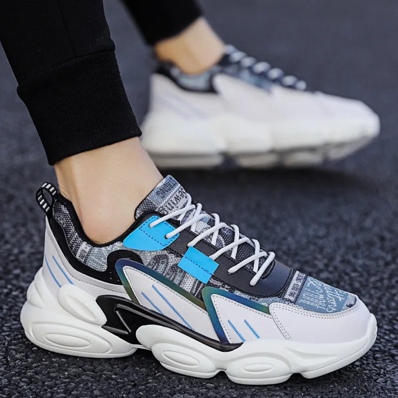 

Мужская обувь весна-лето Новинка модные Папины туфли Джокер Мужская дышащая Спортивная повседневная обувь мужская модная обувь для бега