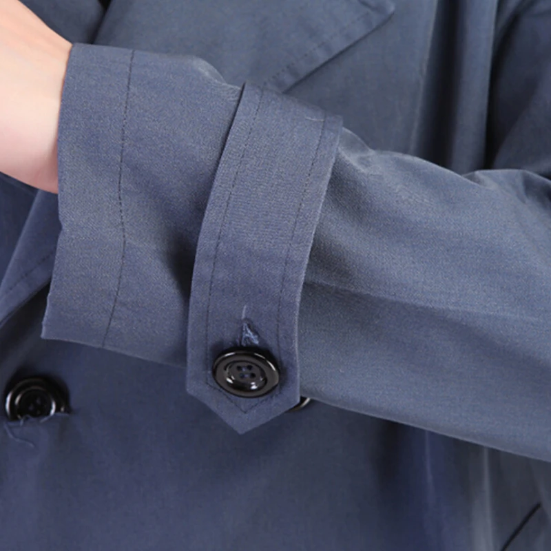 

Direct Selling anti-electromagnetic radiation custom double breasted coat EMC laboratory 5g communication EMF shielding overcoat