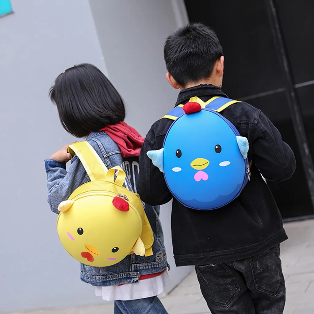 Инсулярные детские сумки для мальчиков и девочек Модный милый рюкзак с объемным