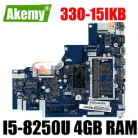 for lenovo ideapad 330 15ikb 330 17ikb laptop motherboard nm b451 main board with sr3la i5 8250u cpu ram 4gb 100 fully tested