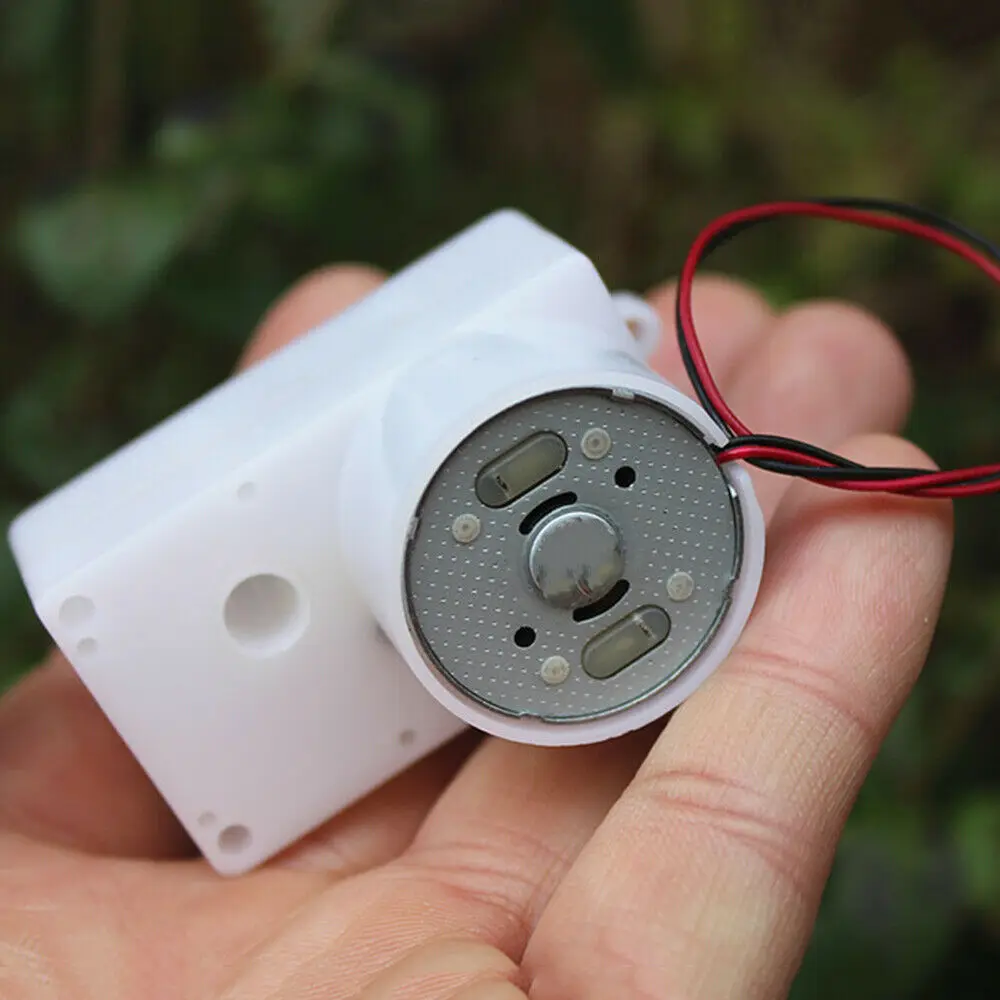 Mini 300 Gear Motor Plastic Shell Electric DC 6V-12V 7.2V 9V 30RPM Gearbox Slow Speed 6mm Reducer Micro Robot Toy Car Boat | Обустройство