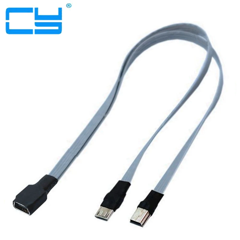 DIY 1 шт. Micro USB 2 0 Y Разветвитель usb гнездо на штекера удлинитель для передачи данных