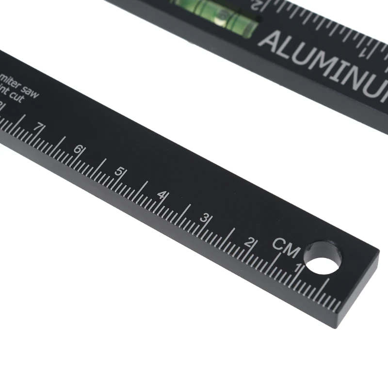 

Protractor Mitre Saw bobble Level Measuring Ruler Aluminium High Precision Plastic Engraved Dial Construction Protractor