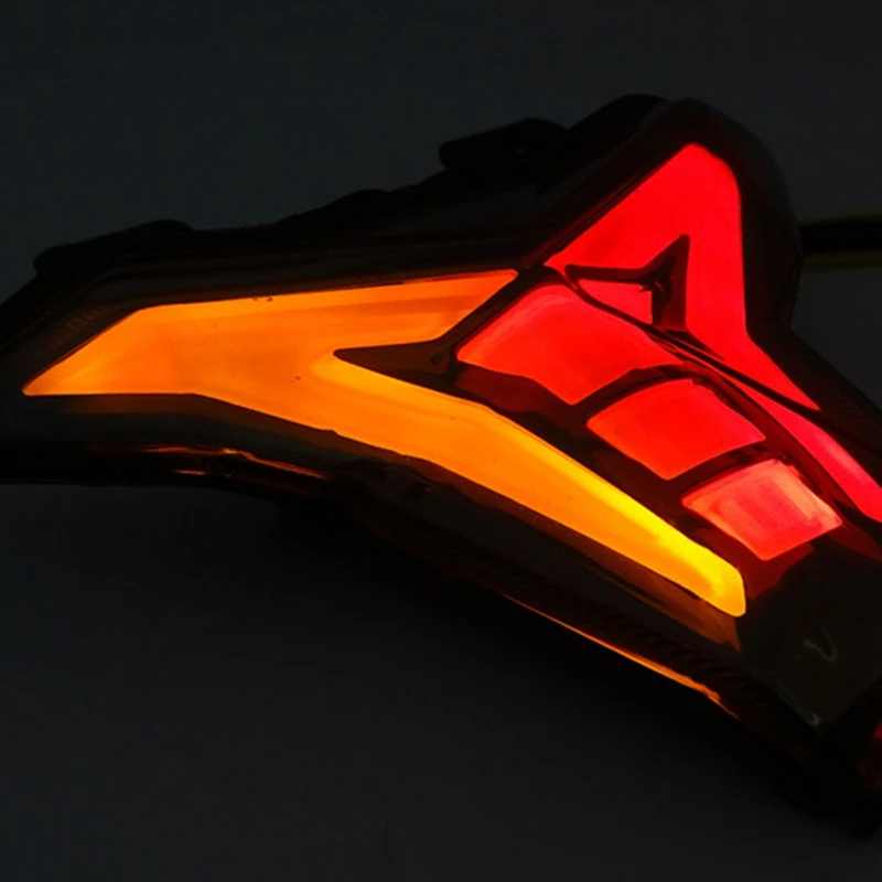 Motorcycle LED rear lights brake light steering signal assembly for CQS Kawasaki 2014-2016 z1000/2016 zx10r |