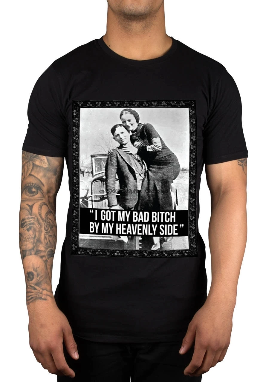 Мужская футболка Бонни и Клайд |