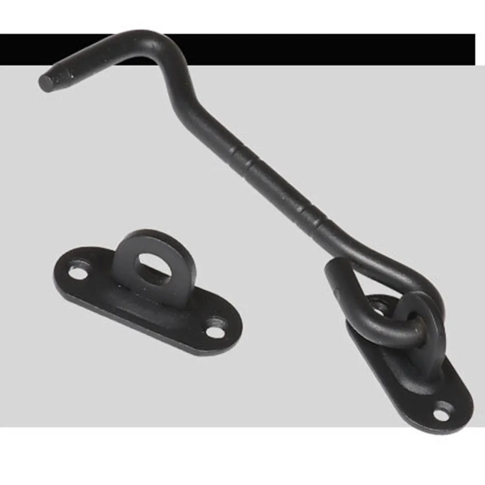 

Accessories Lock Hook 4Inch Cabin Gate Home Improvement Hook Eye Shed Door