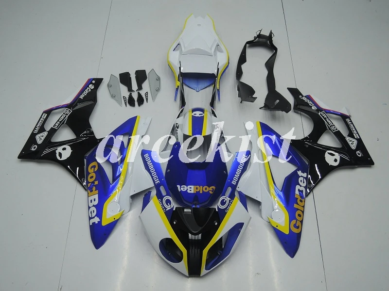 Новый набор впрыскивателей Полный обтекатели комплект Подходит для BMW S1000RR Hp4 2009