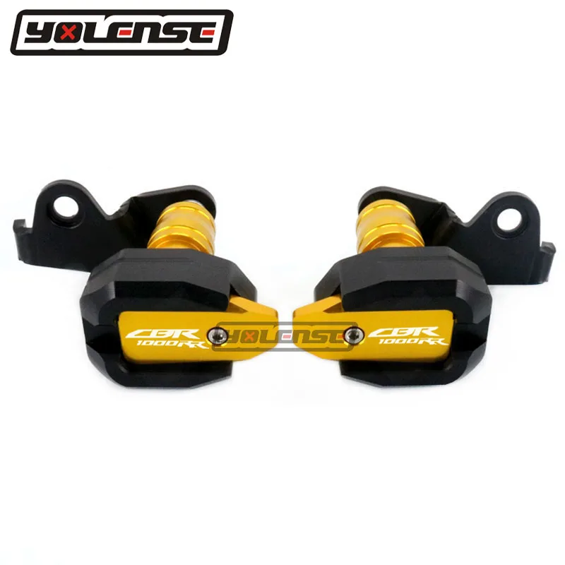 Gold Для HONDA CBR1000RR CBR 1000RR 2012- 2013 мотоциклетные защита от падения рамка ползунок обтекатель защита Краш протектор - Цвет: Gold