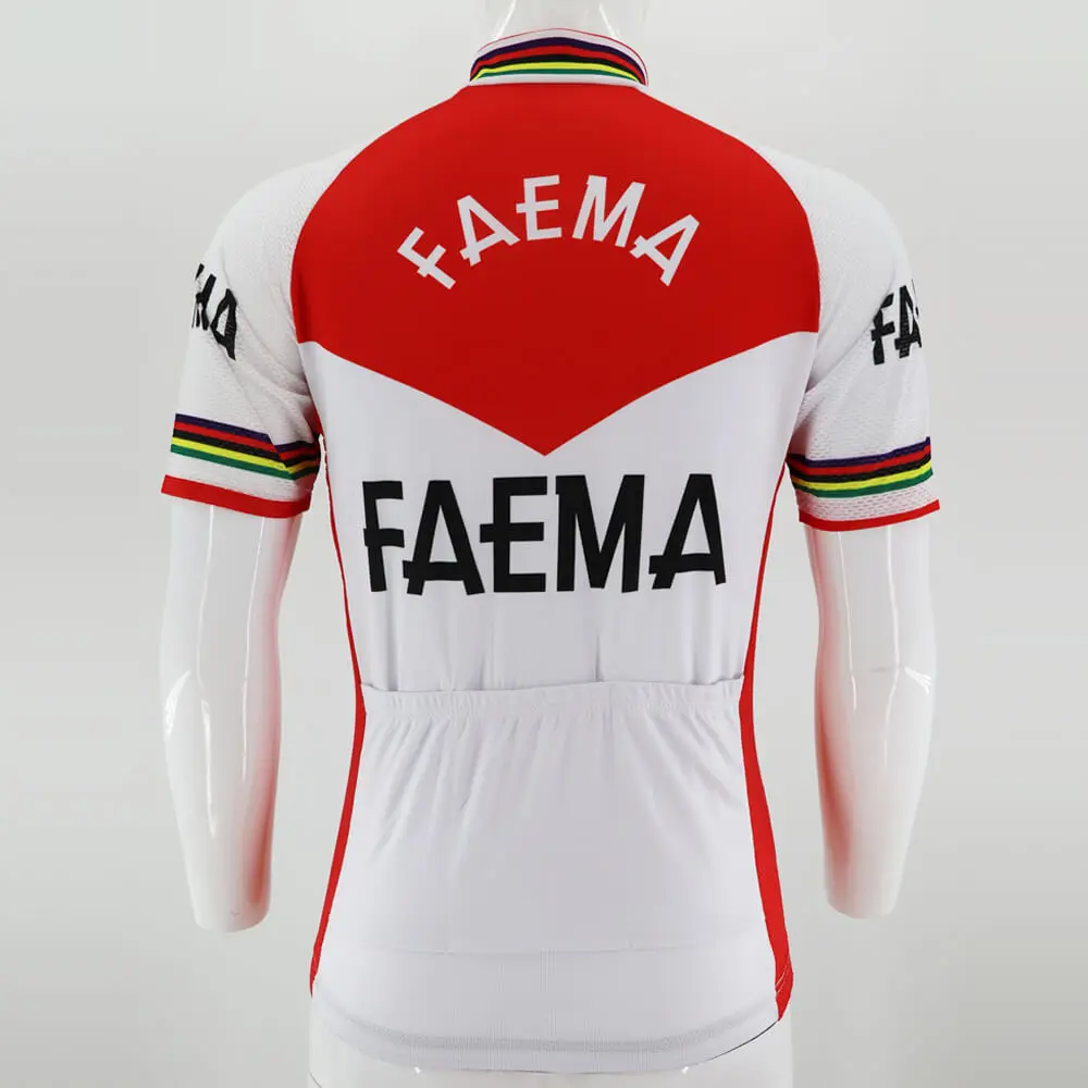 Футболка для велоспорта в стиле ретро профессиональная командная одежда