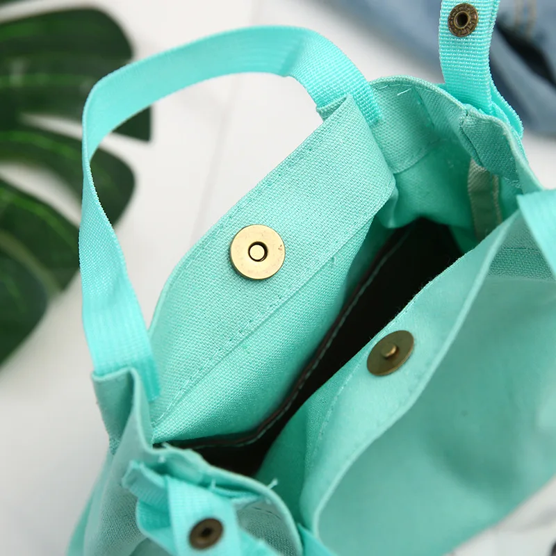 New fashion bucket bag simple Joker shoulder school shopping portable canvas | Багаж и сумки