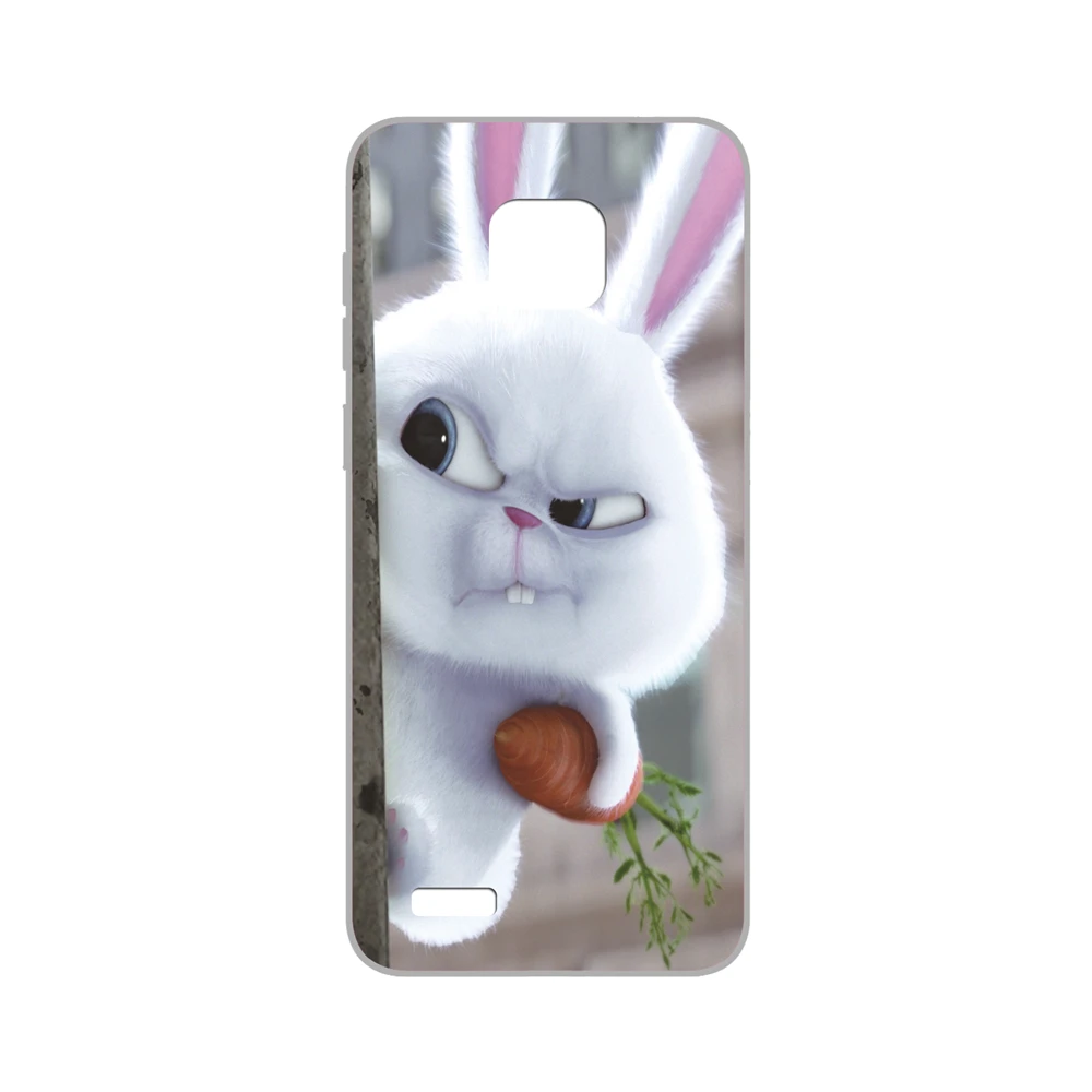 GUCOON Silicone Cover for Ulefone Note 7 S11 6.1inch Case Soft TPU Protective Phone Case Cartoon Wolf Flower Cat Bumper Shell