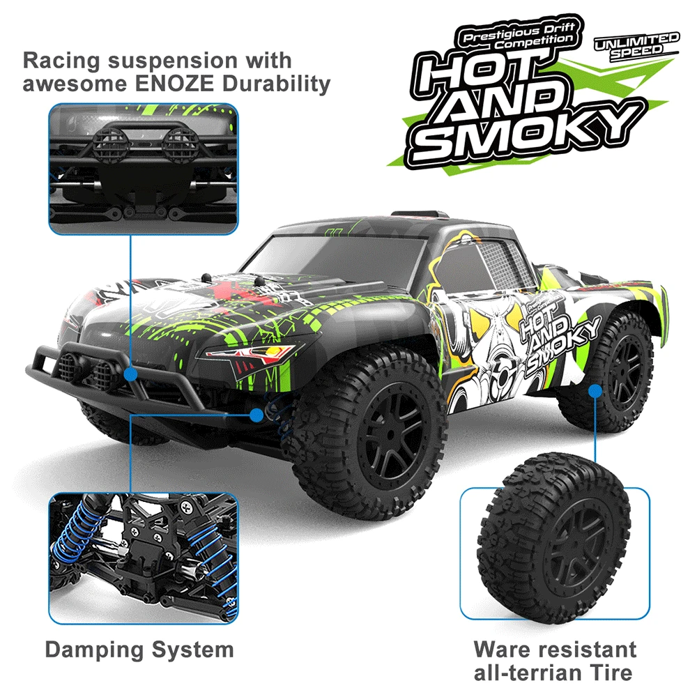 1:18 4WD RC автомобиль детский подарок 40 миль/ч высокая скорость дистанционное