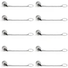 Защитный чехол от пыли areyourstore, 10 шт., с цепочкой для разъема N Female или UHF SO239 RF