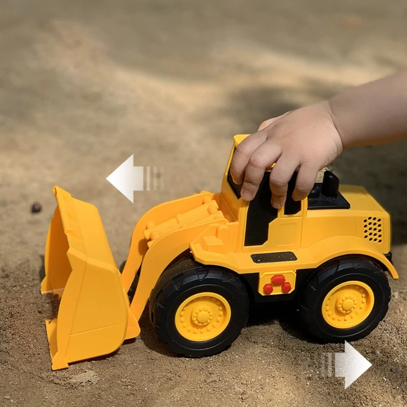 

Excavator Dump Truck Toy for Kids Mini Inertial Construction Vehicle Movable Joints Bulldozer Digger Model Children Gift